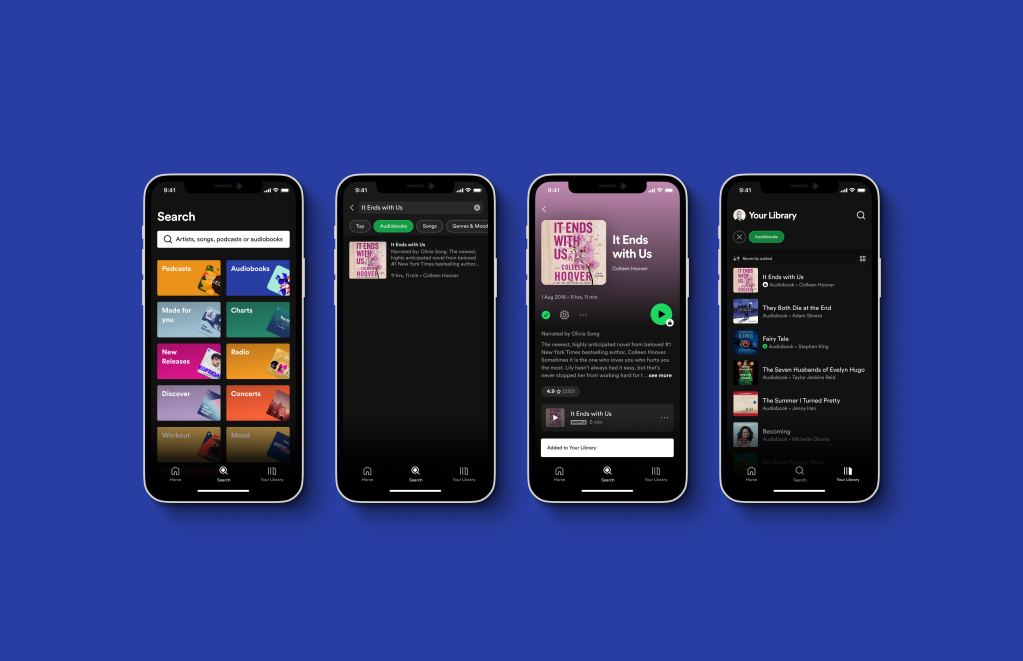 Spotify는 Audible 뒤를 이어 No. 2 오디오북 공급업체로 승격, Daylist에 영감 받은 제안도 예고