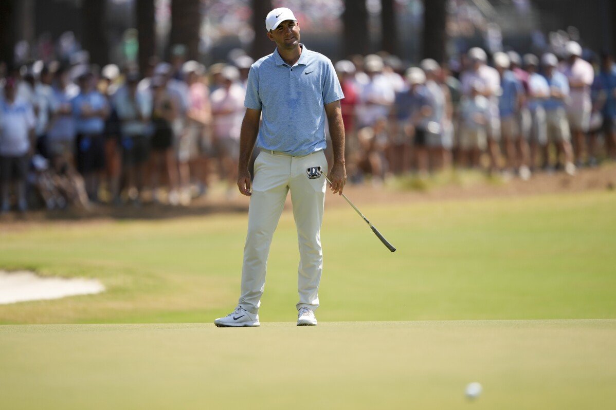 World No. 1 Scottie Scheffler finishes disappointing US Open with 72, all four rounds over par